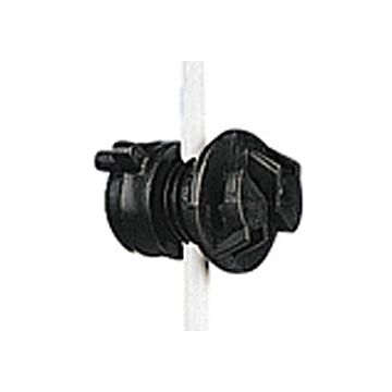 Schroefisolator zwart